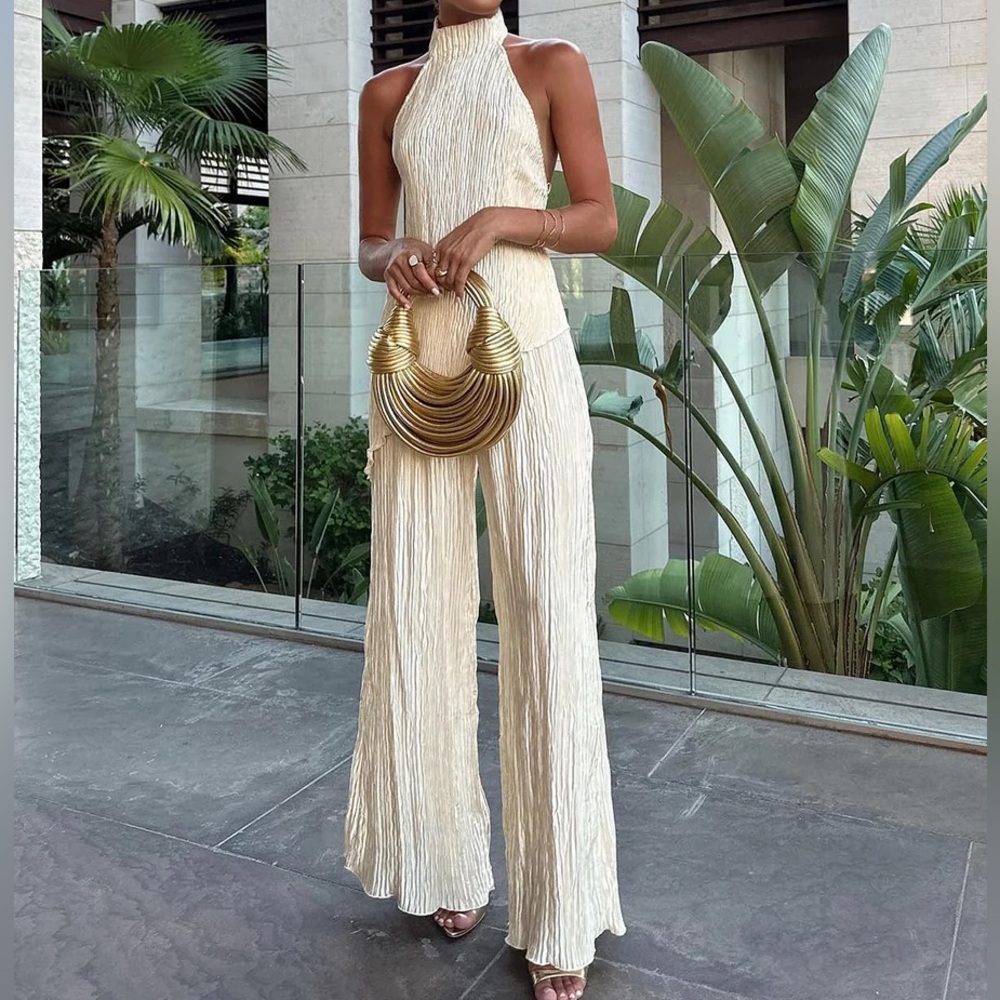 Commense Wide Leg Pant Set